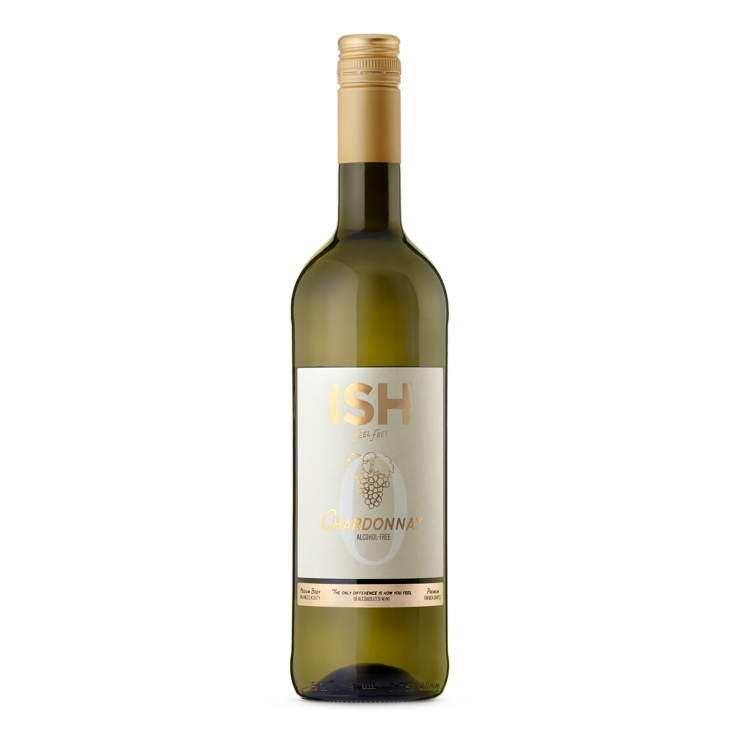 Produktbillede af Chateau Del Ish Chardonnay Hvid Alkoholfri 75 Cl på tilbud i premium kvalitet