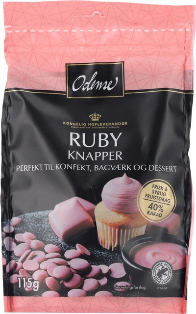 Chokoladeknapper Ruby Ps (115 G) ❤ Stort online udvalg i OdenMarcipan ❤ Billig fragt og hurtig levering 2 - 5 hverdage - Varenummer: BAR-725192 / Ean: '5709521041688 på lager - Udsalg på Delikatesser | Sødt | Chokolade Spar op til 56% - Over 434 design brands på udsalg