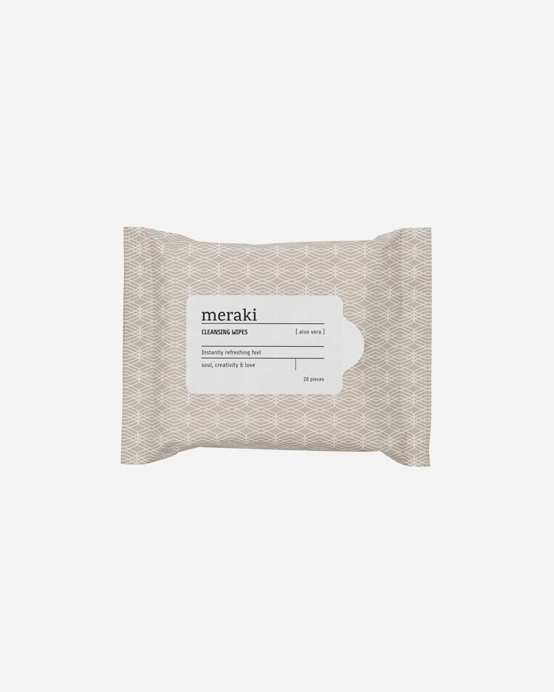 Produktbillede af Meraki Cleansing wipes Aloe vera Brun/Hvid i premium kvalitet