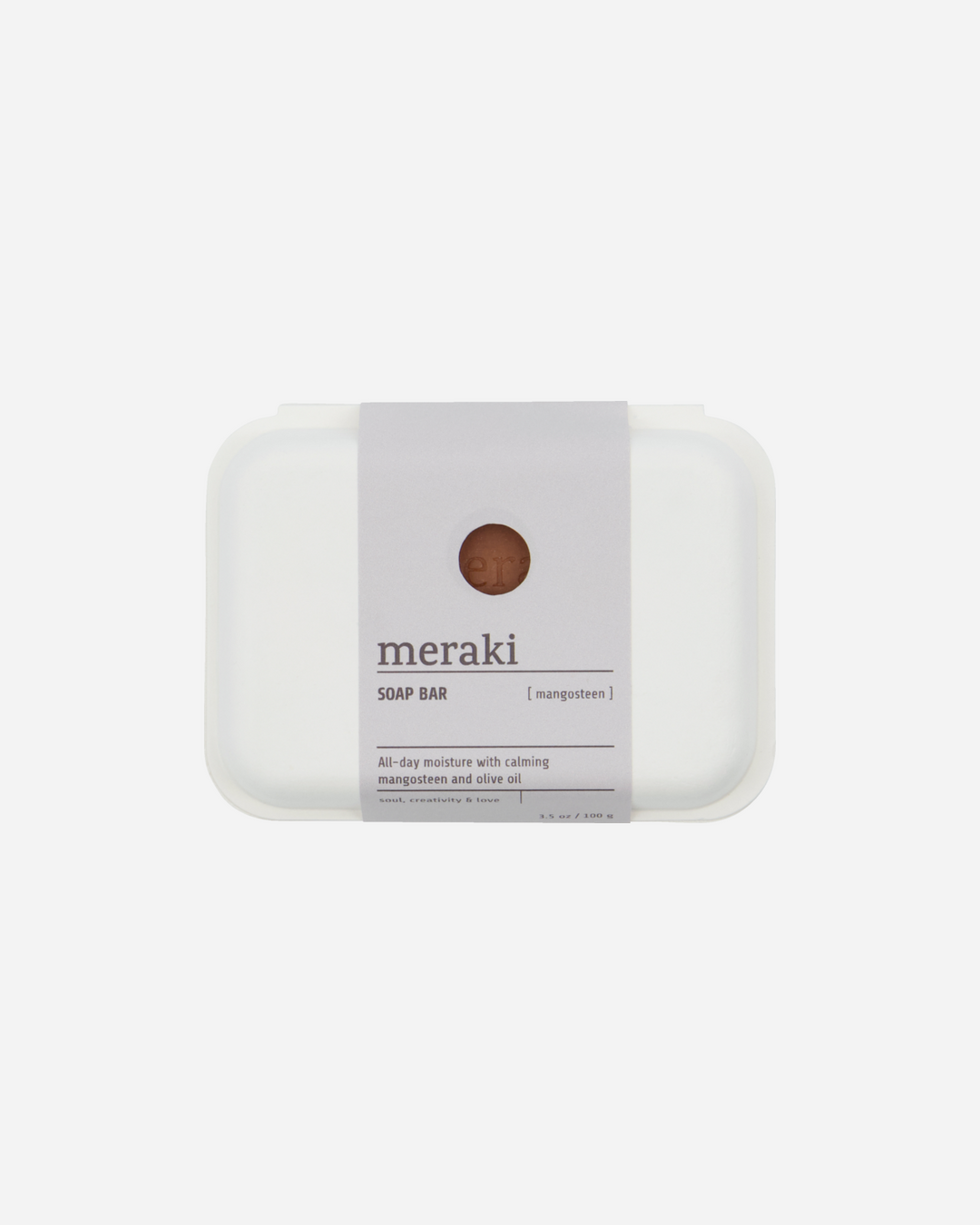 Produktbillede af Meraki Sæbebar Mangosteen i premium kvalitet