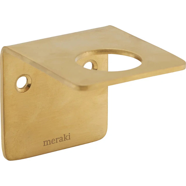 Vægophæng Børstet Messing Finish Meraki