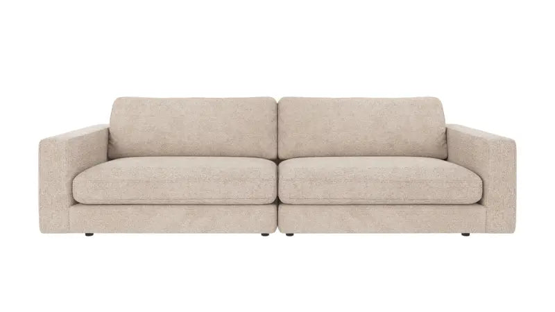 ROWICO Duncan 3 pers. modul sofa lysegrå stof