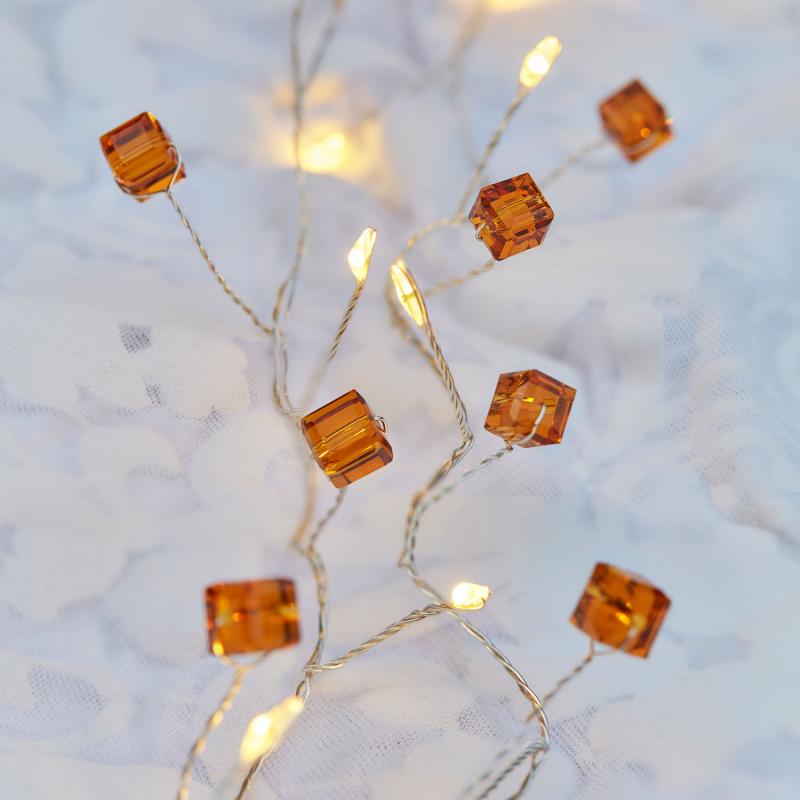 Produktbillede af Sirius Anita Cube 20LED Amber 1,05+25cm i premium kvalitet