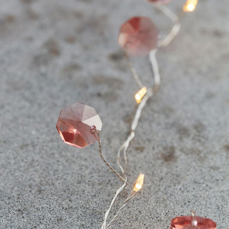 Produktbillede af Sirius Anita Brilliant 20 LED 1,05+30 cm Rose i premium kvalitet