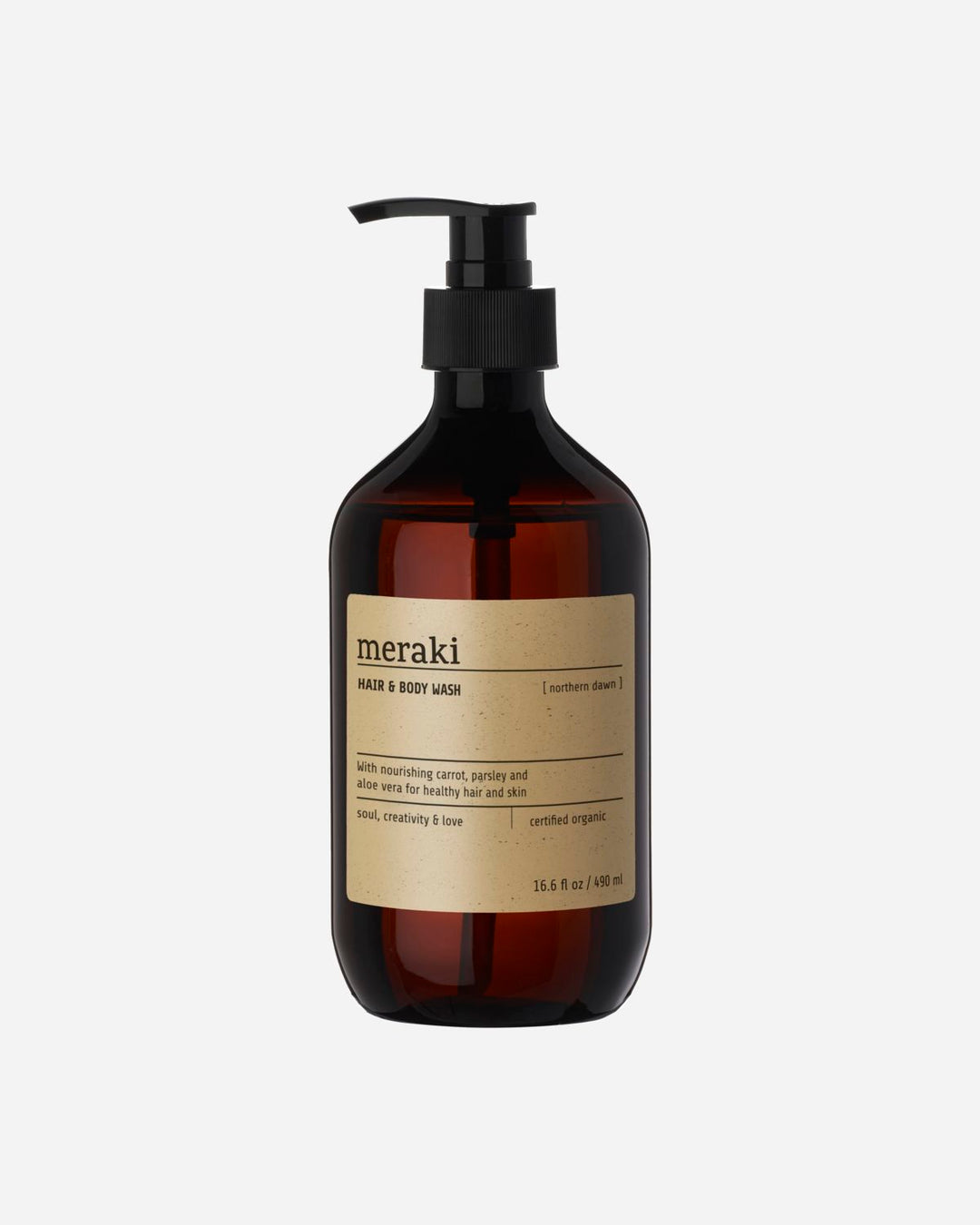 Produktbillede af Meraki Hair & body wash Northern Dawn 490 ml i premium kvalitet