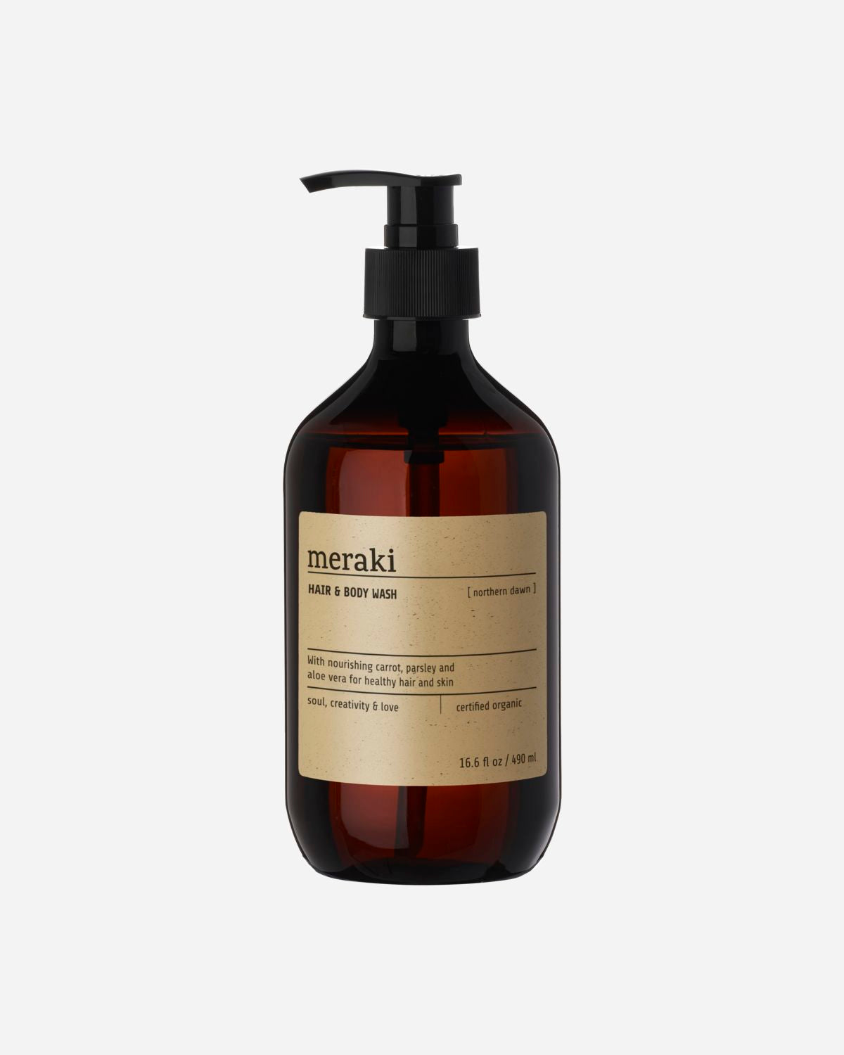 Produktbillede af Meraki Hair & body wash Northern Dawn 490 ml i premium kvalitet