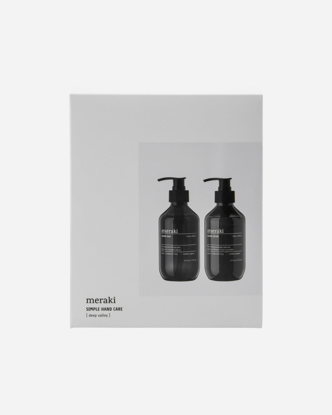 Produktbillede af Meraki Gaveæske Deep valley Simple hand care 275 ml i premium kvalitet