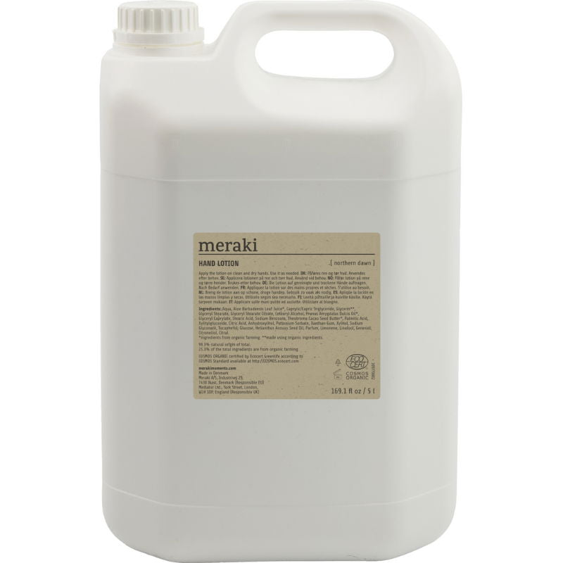 Produktbillede af Hand Lotion Northern Dawn Refill Meraki på tilbud – premium kvalitet og detaljer