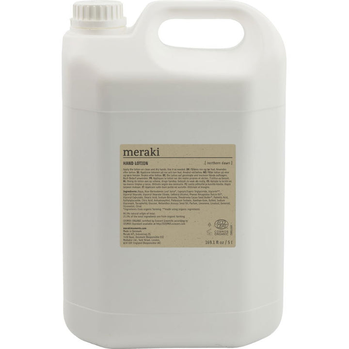 Produktbillede af Hand Lotion Northern Dawn Refill Meraki på tilbud – premium kvalitet og detaljer