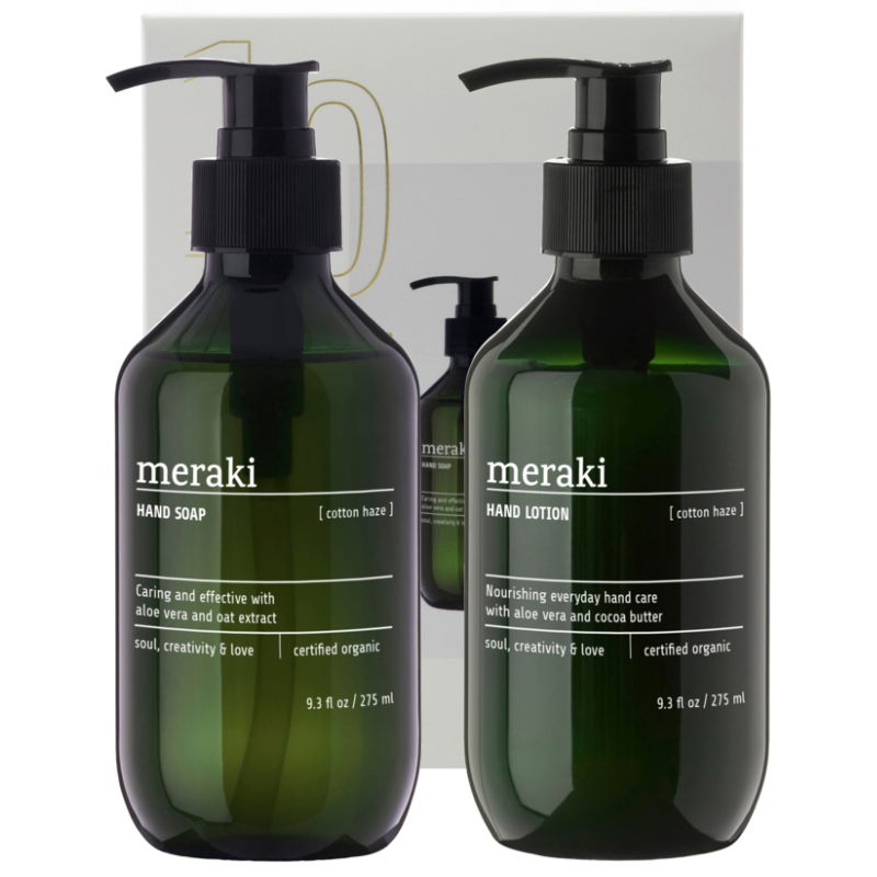 Produktbillede af Meraki Cotton Haze Håndpleje Gaveæske 2 x 275 Ml på tilbud – premium kvalitet og detaljer