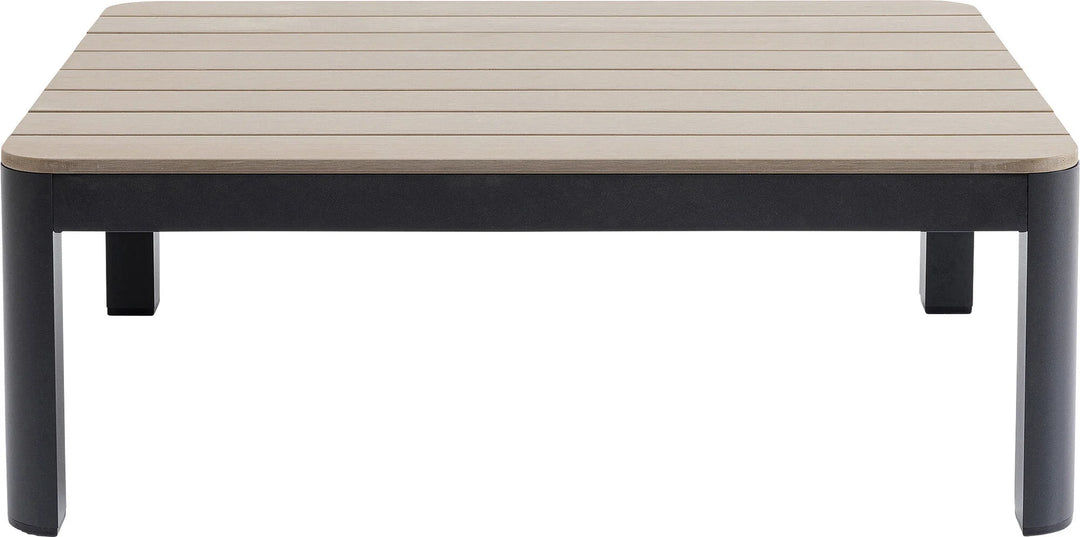 KARE DESIGN Happy Day multifunktionelt havebord/bord med bænk polywood og aluminium 90x71