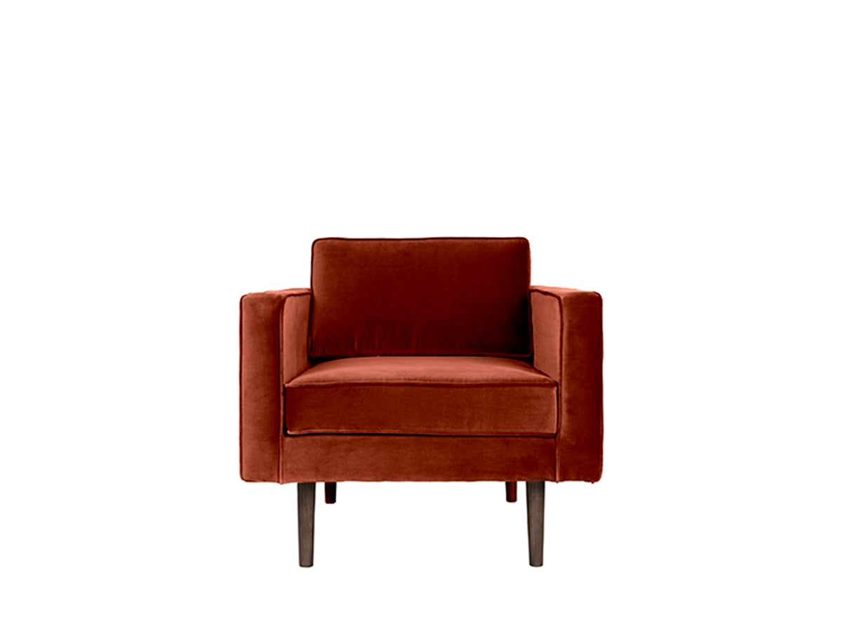 Produktbillede af BROSTE CPH LOUNGE STOL CARAMEL CAFE 88 i premium kvalitet