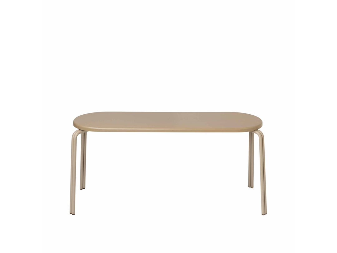 Produktbillede af Broste CPH "ODA" bænk beige 110 i premium kvalitet