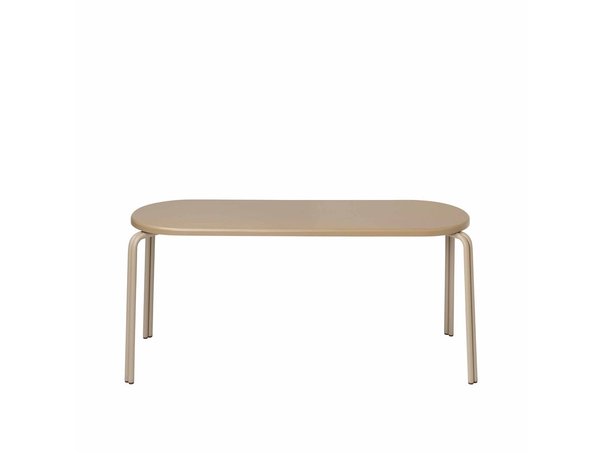 Produktbillede af Broste CPH "ODA" bænk beige 110 i premium kvalitet