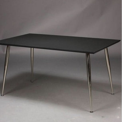 tilbud på Scott spisebord i sort laminat med metalben! Billigt udsalg på 3-nordic. Køb online nu! Hurtig levering, 1-2 hverdage. Varenummer: 3NDC-2886. Spar op til 61%.