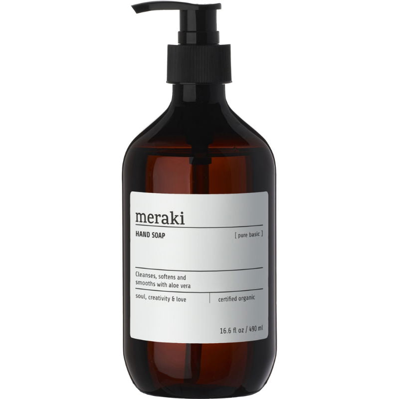 Produktbillede af Hand Soap Pure Basic Brun Meraki på tilbud – premium kvalitet og detaljer