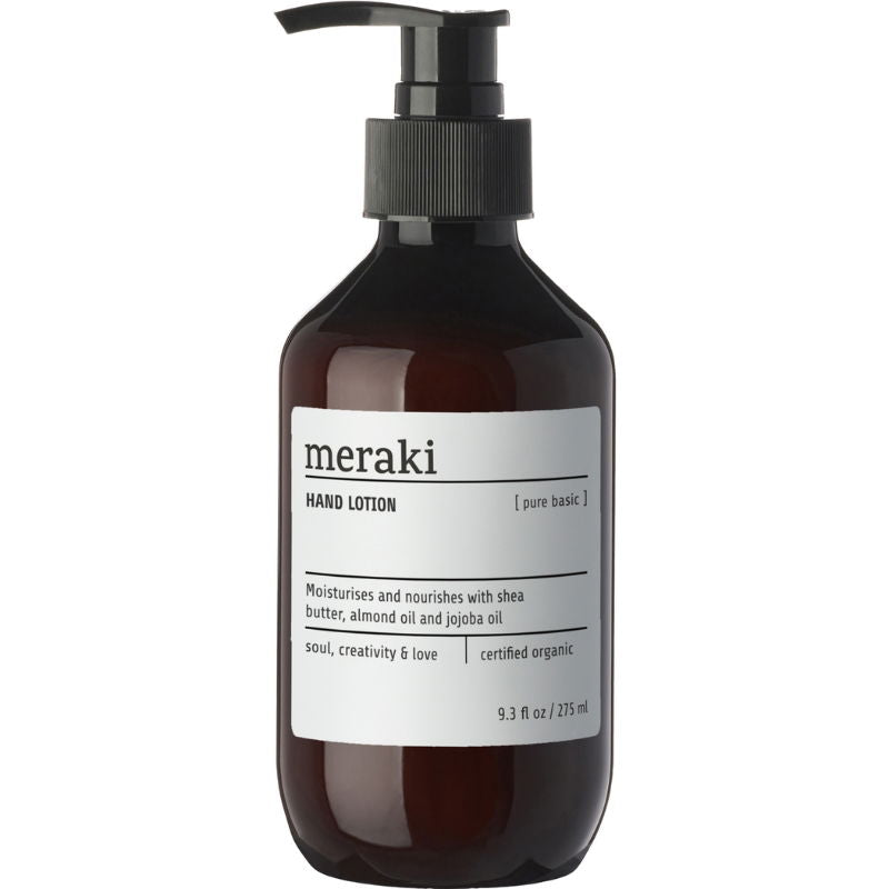 Produktbillede af Hand Lotion Pure Basic Brun Meraki på tilbud – premium kvalitet og detaljer