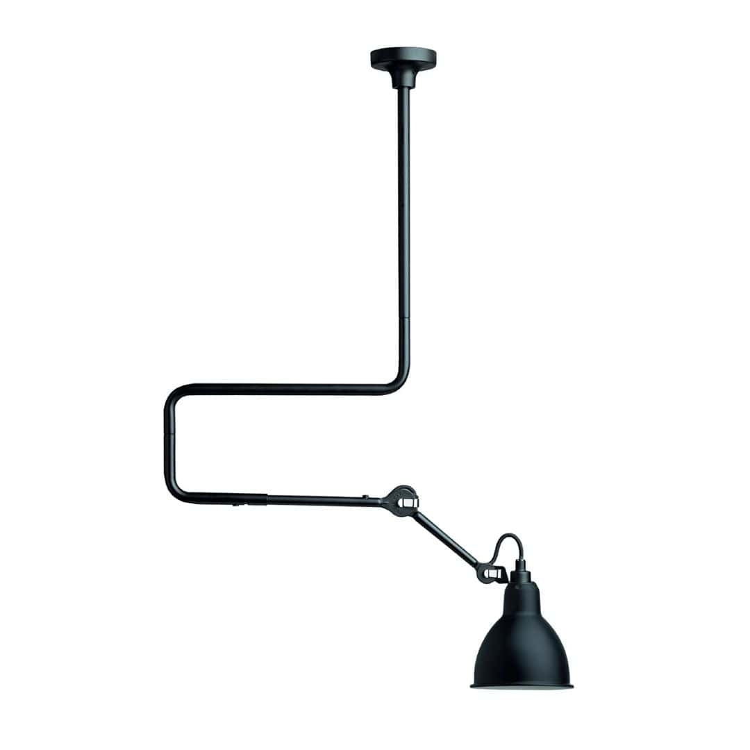 Produktbillede af 312 Loftslampe Sort Lampe Gras i premium kvalitet