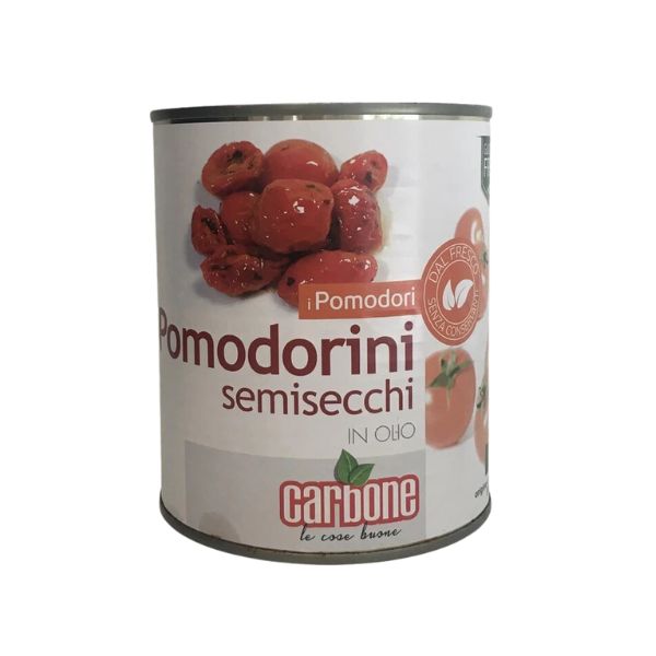 Produktbillede af Tomater Cherry Rød Semidried Ds 750 G på tilbud i premium kvalitet