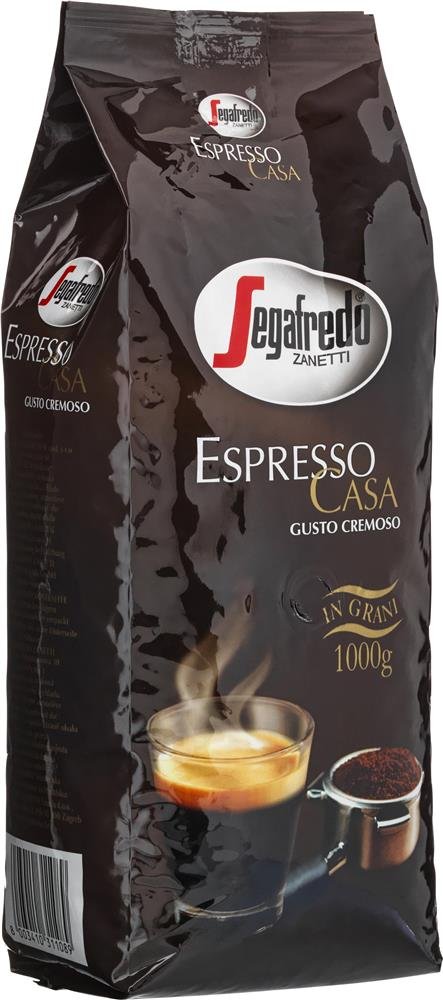 Espresso Casa Kaffebønner Krt (8x1 Kg) ❤ Stort online udvalg i Segafredo Zanetti ❤ Billig fragt og hurtig levering 2 - 5 hverdage - Varenummer: BAR-725248 / Ean: '8003410911081 på lager - Udsalg på Køkken | Kaffe og te | Kaffebønner Spar op til 61% - Over 434 design brands på udsalg