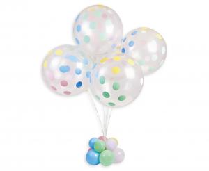 Produktbillede af Ballonbuketramme Til 6 Balloner 75 Cm på tilbud i brug