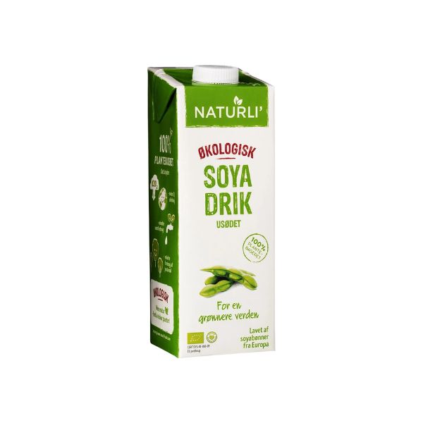 Produktbillede af Naturli Usødet Soyadrik Øko Stk 1 Ltr på tilbud – premium kvalitet og detaljer