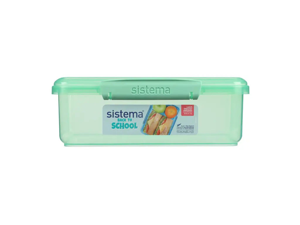 Produktbillede af Sistema Lunch 2L grøn i premium kvalitet