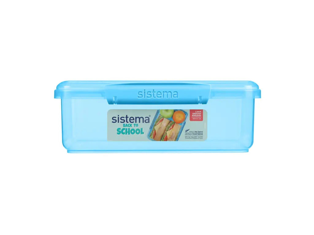 Produktbillede af Sistema Lunch 2L blå i premium kvalitet