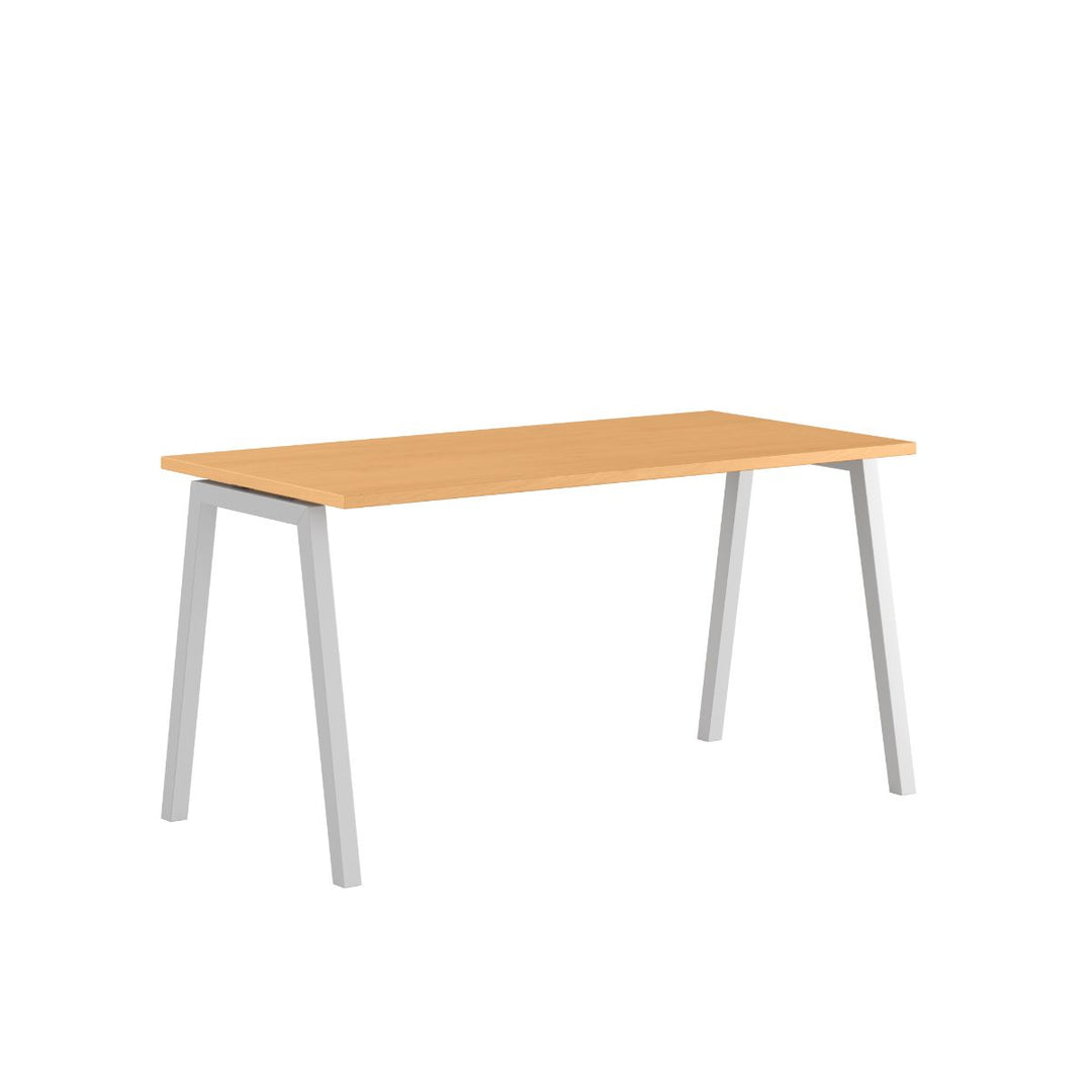 Produktbillede af Luna A Bord 140x70cm Bøg-hvid på tilbud