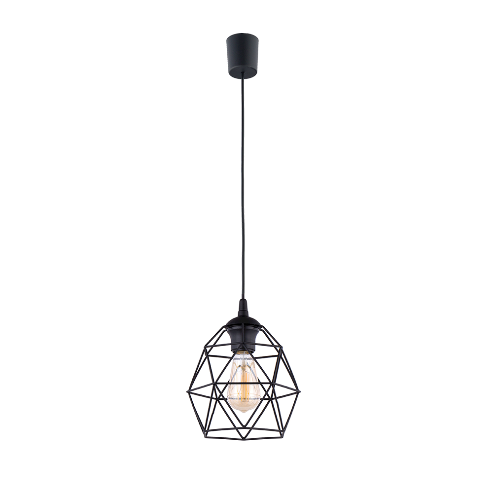 TK Galaxy loftlampe sort metal