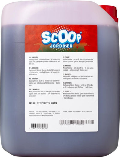 Scoop Slushice Jordbær, 5l ❤ Kæmpe udvalg i SCOOP ❤ Billig fragt og hurtig levering 2 - 5 hverdage - Varenummer: BAR-638204 / Ean: '5701323004823 på lager - Udsalg på Drikkevarer Vand og mixere Sluch ice Spar op til 58% - Over 454 design mærker på udsalg