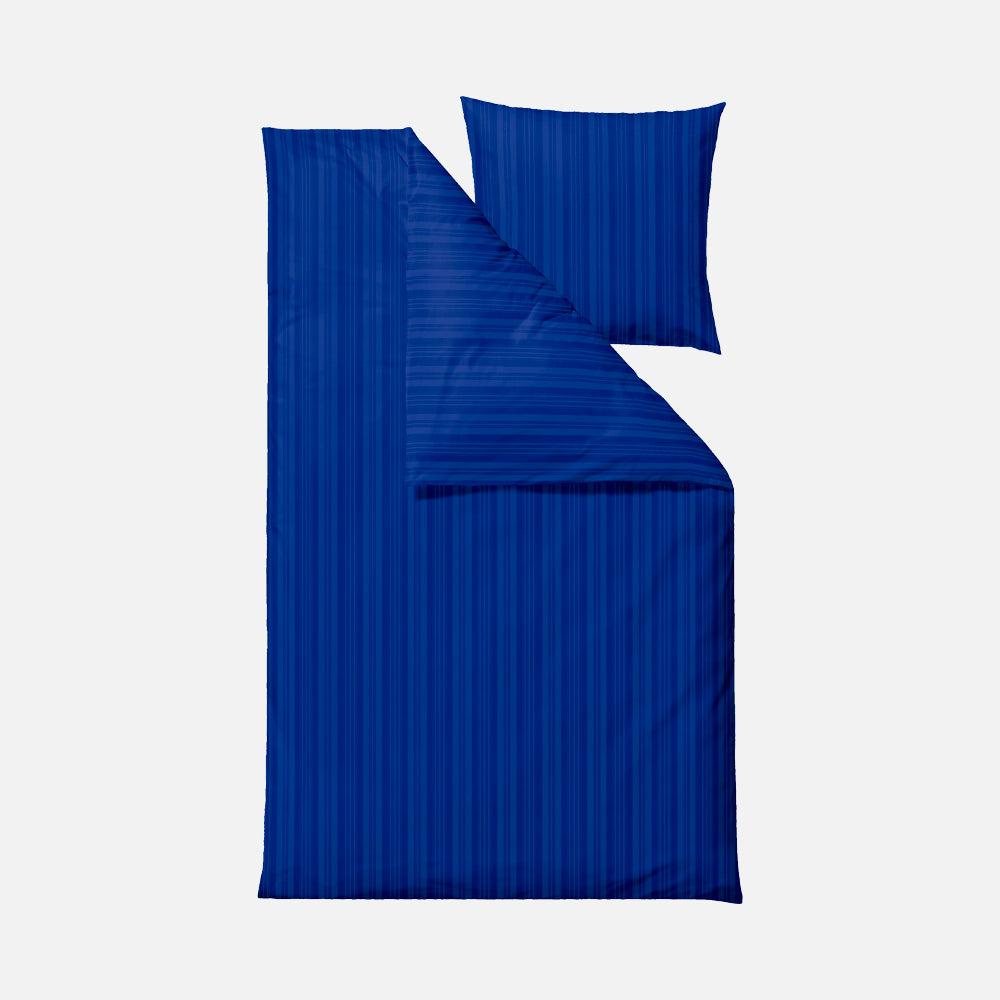 Produktbillede af NOBEL Sengetøj flere farver 140x200 cm Koboltblå på tilbud i høj kvalitet