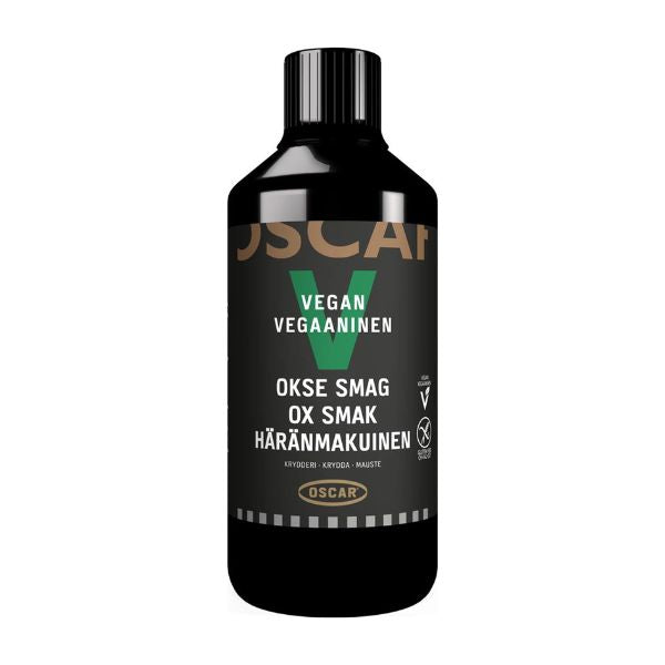 Produktbillede af Vegansk Krydderi Med Oksekødssmag Oscar 1ltr på tilbud i premium kvalitet