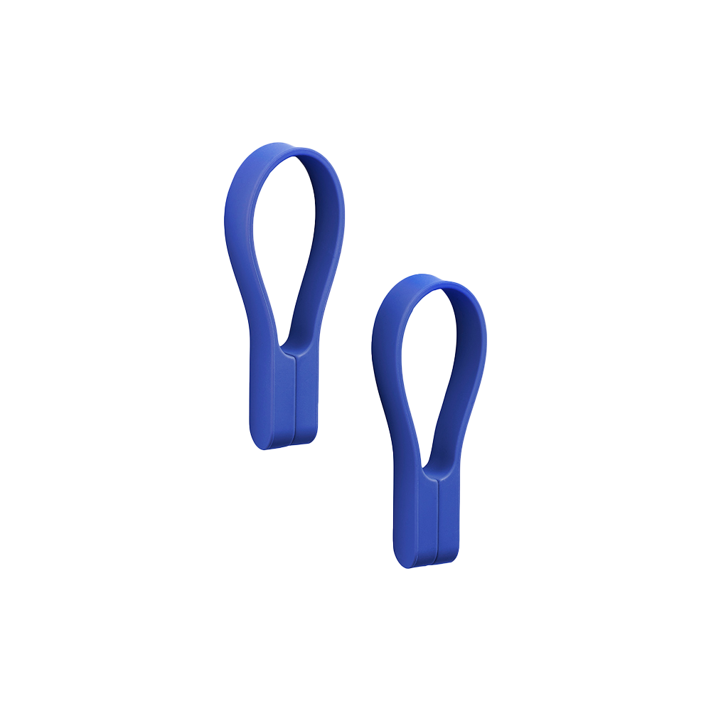 Produktbillede af LOOP Magnet håndklædestrop 2-pak Koboltblå på tilbud i høj kvalitet