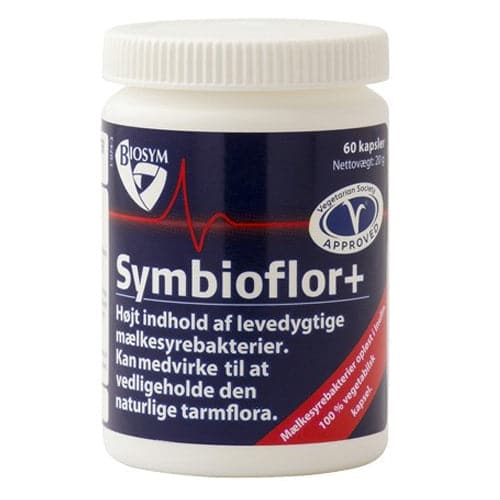 Se BioSym Symbioflor+ 60 kaps. DATOVARE 10/2024 ❤ Kæmpe udvalg i KopK ❤ Hurtig levering: 1 - 2 Hverdage samt billig fragt - Varenummer: HG-16604-1 og barcode / Ean: '5705380167026 på lager - Udsalg på Kosttilskud > Mælkesyrebakterier > Spar op til 56% - Over 1334 design mærker på udsalg