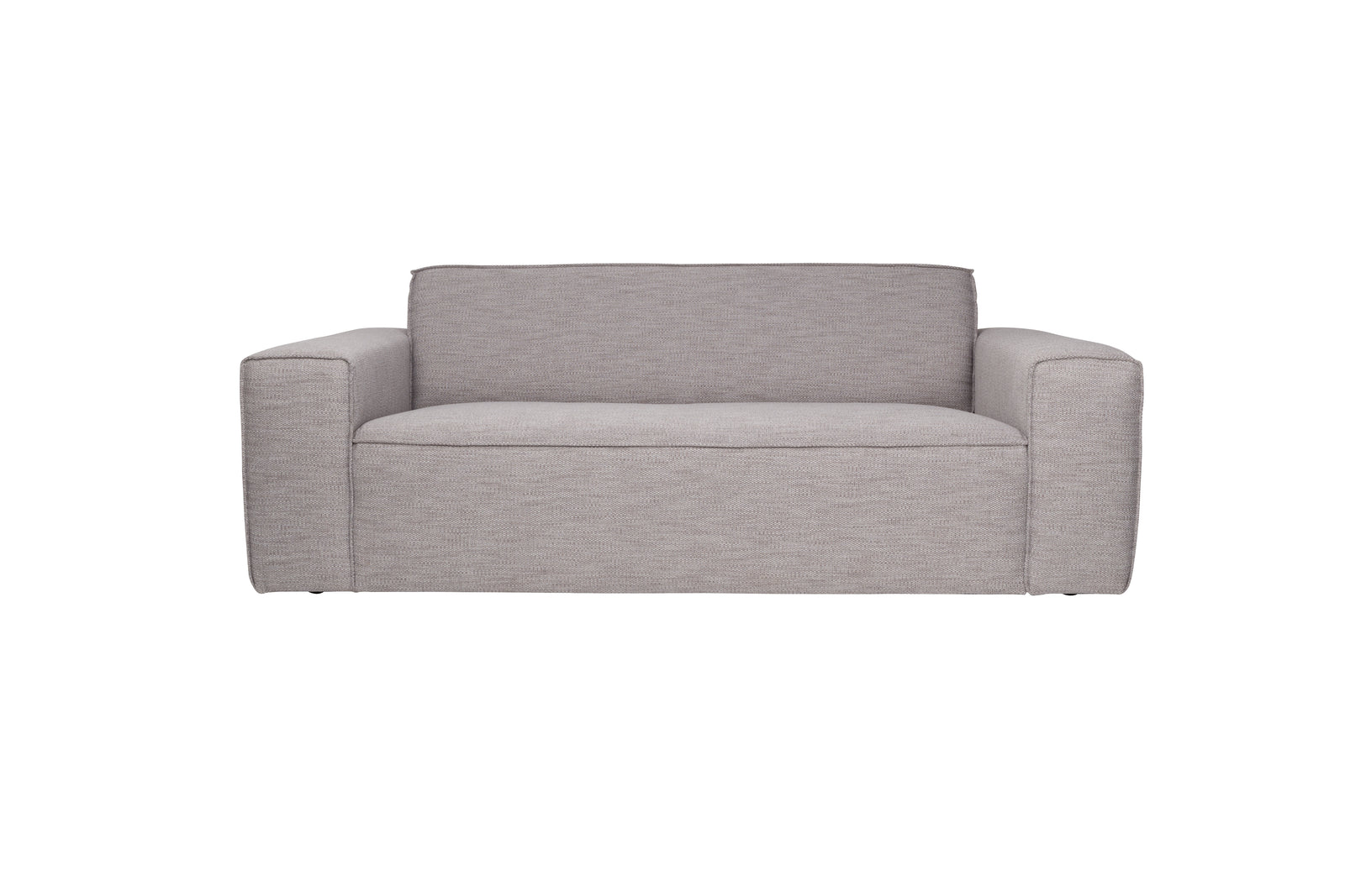 Produktbillede af ZUIVER Bor Sofa 2,5-personers sofa grå polyester og træ i premium kvalitet