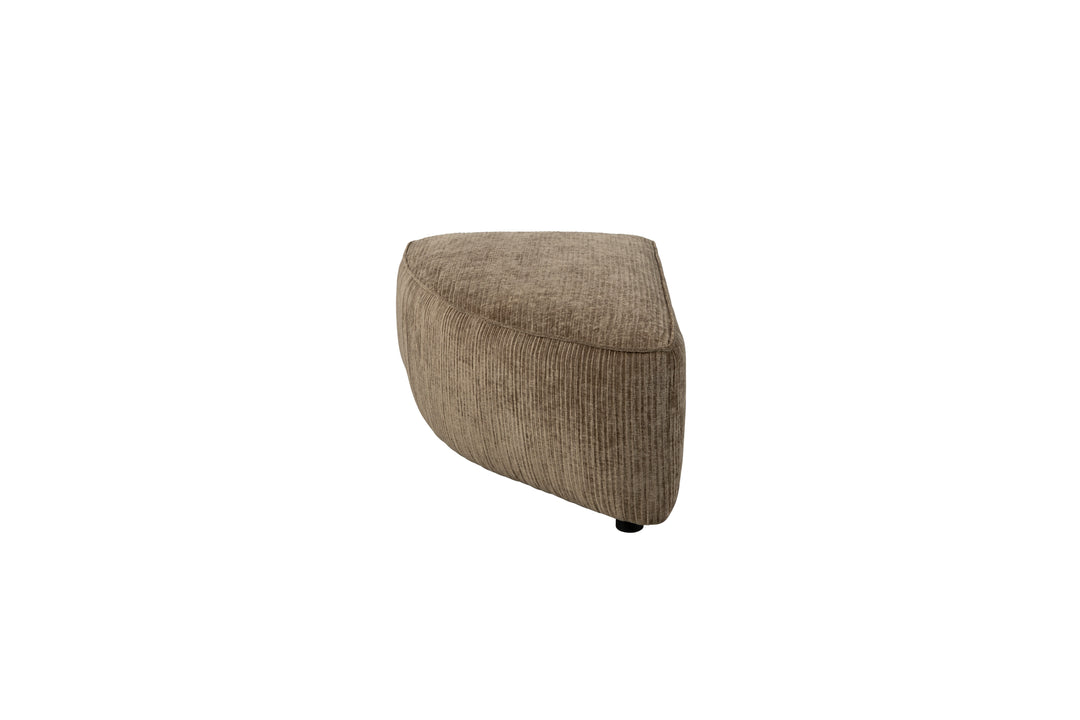ZUIVER Hunter Sofa element Pie Puf Venstre mos fløjl og plast