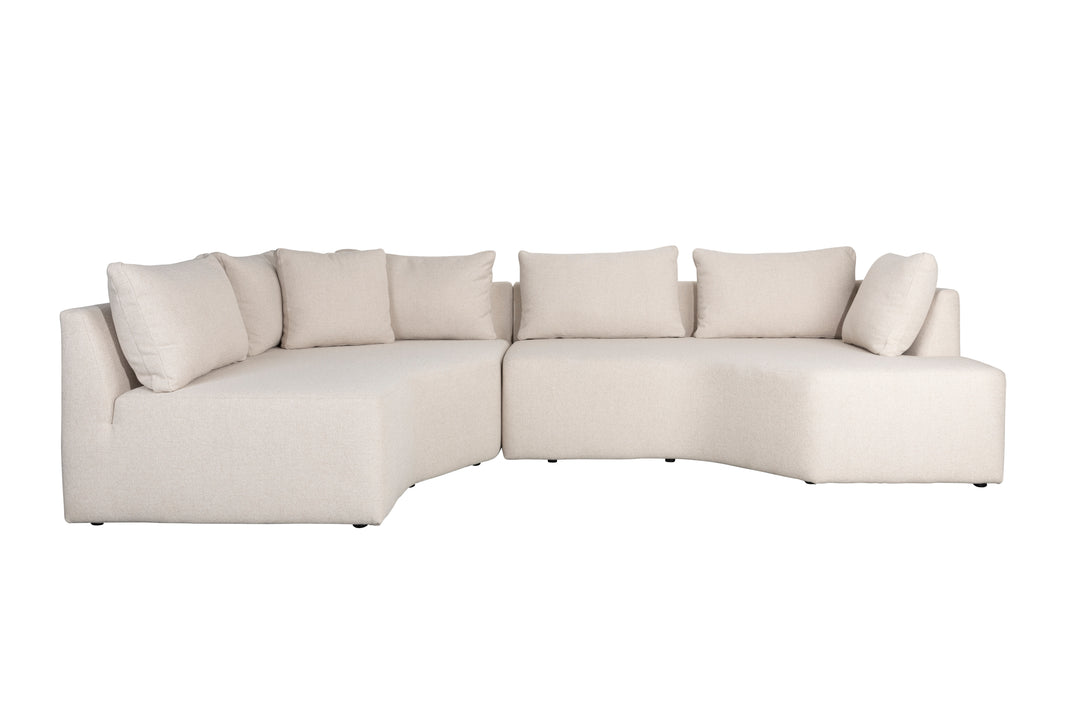 ZUIVER Prosper modulsofa venstre beige polyester