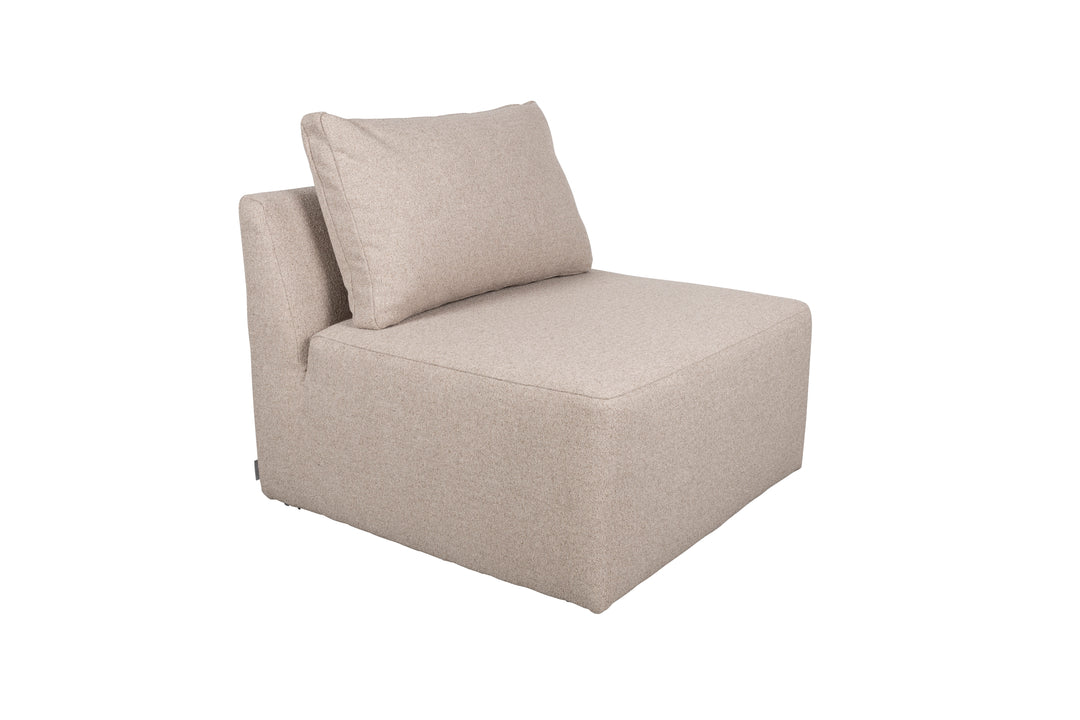ZUIVER Prosper Sofa Element 1-personers cappuccino polyester