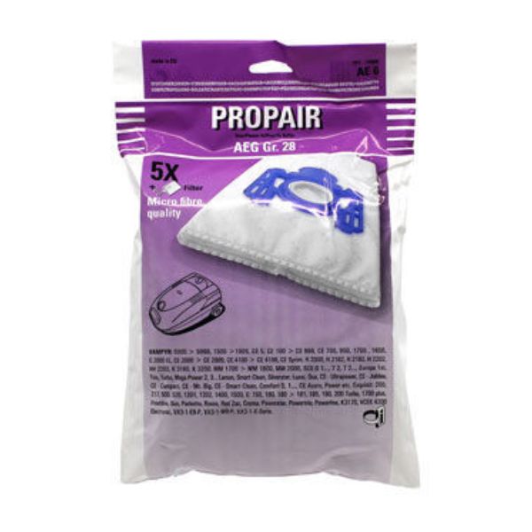 Produktbillede af Støvsugerpose Af-6 5+1f Micropose på tilbud i premium kvalitet