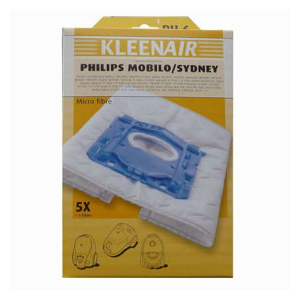 Produktbillede af Støvsugerpose Ph-6 5+1f Micropose på tilbud i premium kvalitet