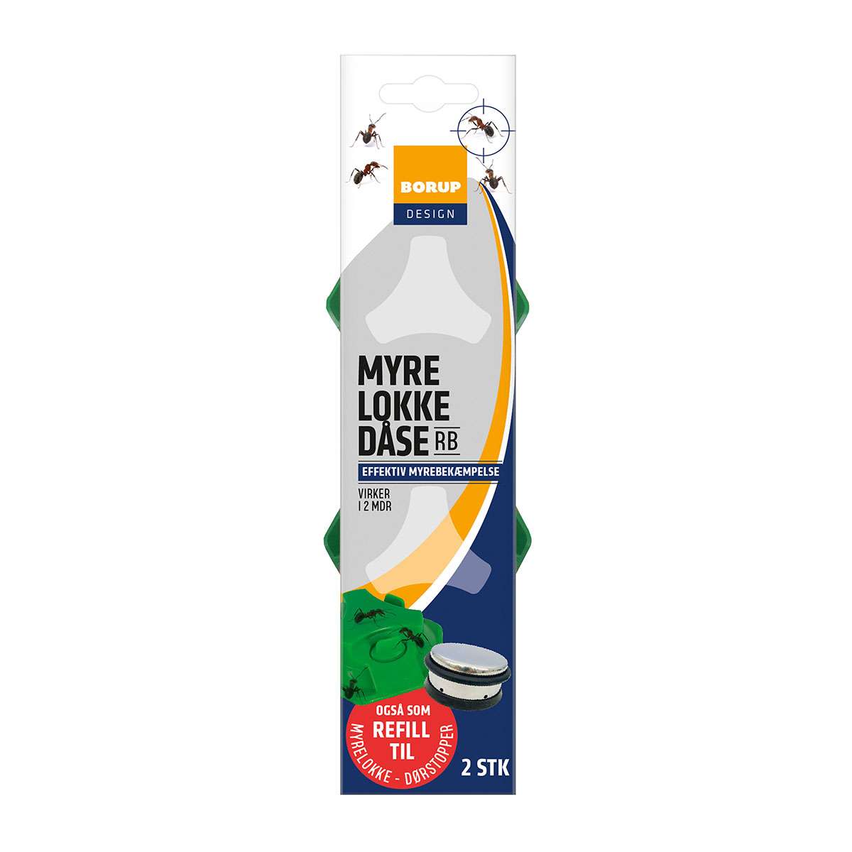 Produktbillede af DESIGN Myrelokkedåse Refill 2 stk på tilbud i høj kvalitet