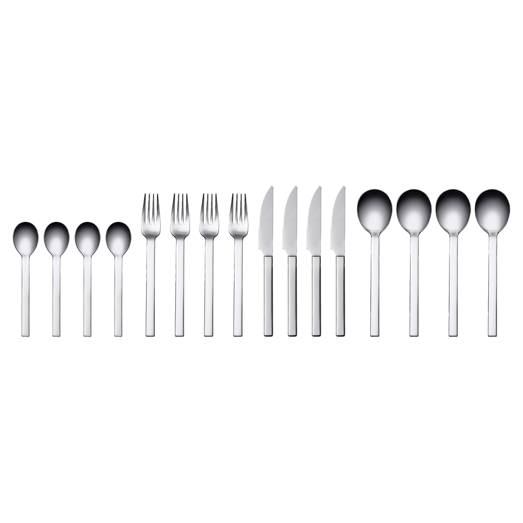 Produktbillede af Studio Round Bestiksæt Storm 16 dele Rustfrit stål 18/8 i premium kvalitet