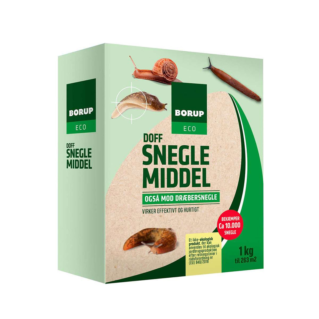 Produktbillede af ECO Doff Sneglemiddel mod dræbersnegle 1 kg på tilbud i høj kvalitet
