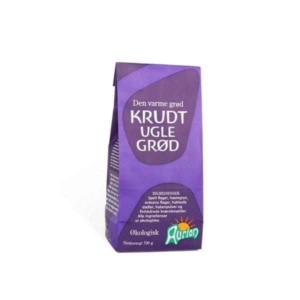 Krudtuglegrød Øko Aurion 700g ✔ Kæmpe udvalg i Aurion ✔ Billig fragt og hurtig levering 2 - 5 hverdage - Varenummer: BAR-671280 / Ean: &