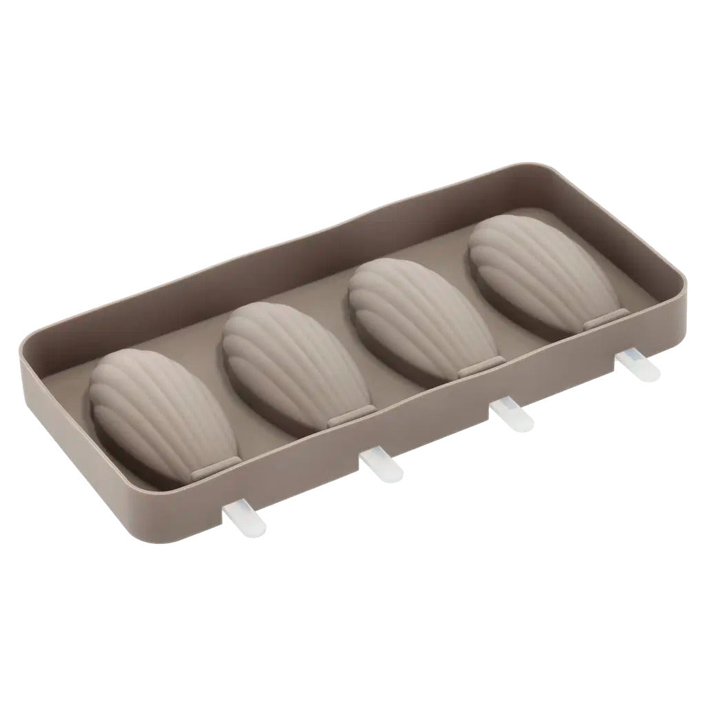 Produktbillede af Blomsterberg Ispindeform til 4 stk. is Madeleine Latte Silikone i premium kvalitet