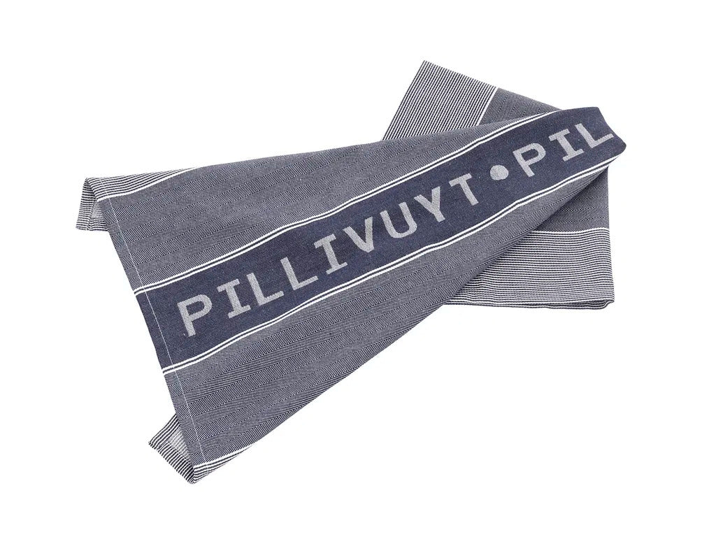 Produktbillede af Pillivuyt Viskestykke 80 x 50 cm Blå/Hvid i premium kvalitet