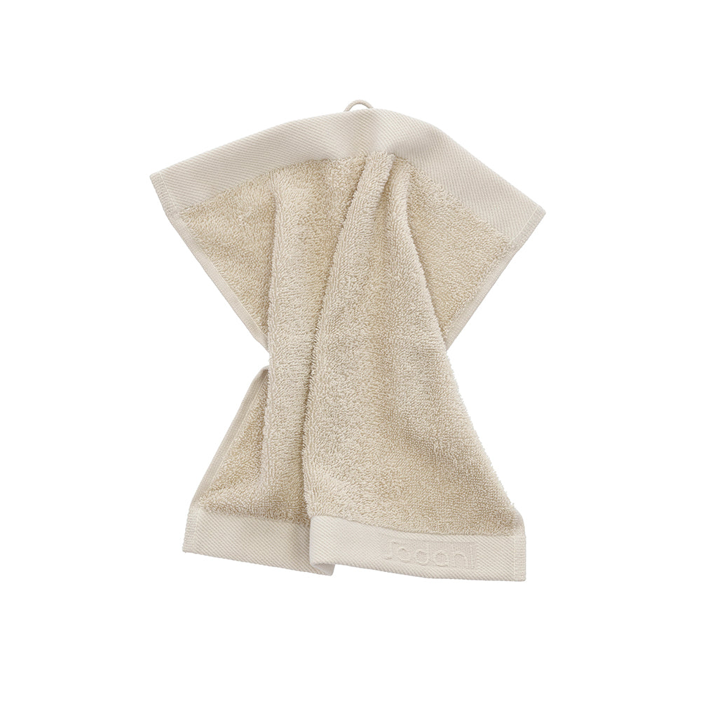 Produktbillede af ORGANIC COMFORT Håndklæder Beige 30x30 cm på tilbud i høj kvalitet