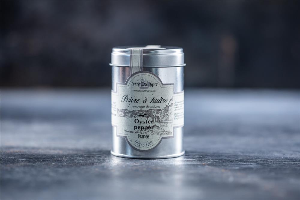 Produktbillede af Østers Peber 60g Terre Exotique på tilbud – premium kvalitet og detaljer