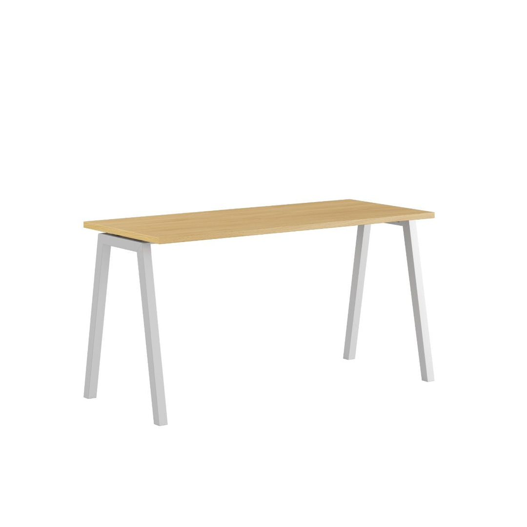 Produktbillede af Luna A Bord 140x60cm Eg-hvid på tilbud